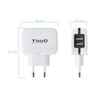 Tooq tqwc-1s02wt – Wall Charger with 2 x USB (5