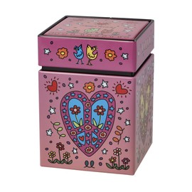 Goebel James Rizzi Peace of Love Pop Art Tea Canister