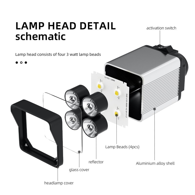New Magnetic Work Light, 16W Magnetic Lathe Light, IP66 WaterProof