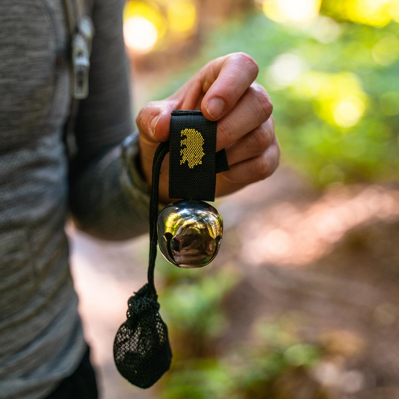 Coghlan's Magnetic Bear Bell with Silencer - Hiking Safety Gear