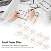 Okuyonic Animal Shape Paper Clips, Metallic Paper Clips, Golden Butterflies,