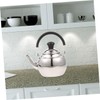 Mikinona Convenient Tea Pot Handheld Metal Kettle 2.0l Home Supplies