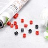 PATIKIL 100pcs Hanger Markers S/M/L/XL Fits Hanger Rod for Garment