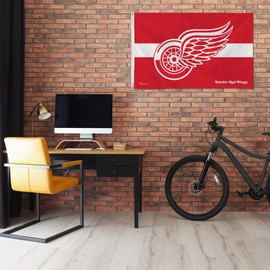 Detroit Red Wings Flag - Striped Flag - 3 x 5 Foot Flag
