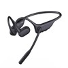 CXK Open Ear Headphones with Mic, Bluetooth Headset with AI