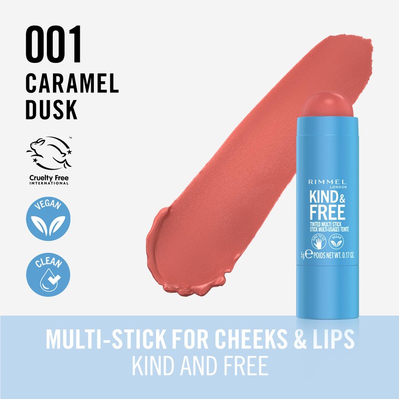 Rimmel Kind & Free Multi-Stick 001 Caramel Dusk