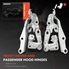 A-Premium Front Driver and Passenger Hood Hinges Compatible with 2007