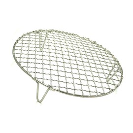 Turbokey Canning Rack Cross Wire with 2" Height Legs Dia 7.9" Steaming Cooling and Baking Barbecue Rack Fit for Air Fryer Instant Pot Pressure Cooker Canning (200mm/7.9")