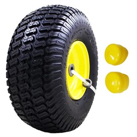 Proven Part Front Tire and Rim With Caps 15x6-6 For John Deere LT133 LA115 D100