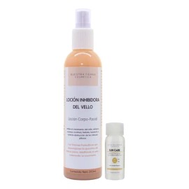 Nuestra Tierra Cosmética Loción Inhibidora del Vello en atomizador 250ml de 250mL/300g fresca