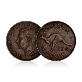 The Koin Club World War II Victory in Europe VE Day Historical Coin and Stamp Collector Set