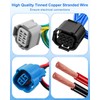 Headlights Wiring Connector Harness Pigtail Plug Wire Fit for Toyota