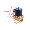 AOMIKITSTU Solenoid Valve AC220V, 2W200-20 DN20 Electric Pneumatic Solenoid Valve,
