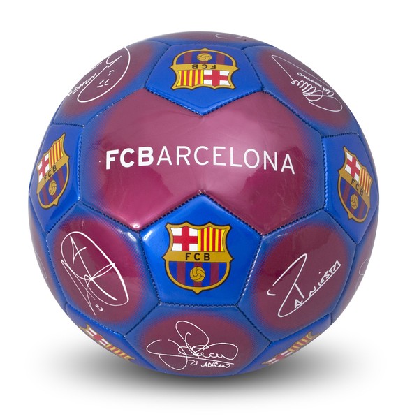 FC Barcelona Official Signature Mini Crest Football (Size 1) (One