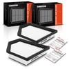 Filtro de aire de motor A-Premium de 2 piezas compatible