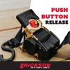 Erickson Pro Series 2in x 10ft Black Retractable Ratcheting Tie-Down