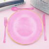 150 Pcs Hot Pink Plastic Silverware Hot Pink Plastic Utensils
