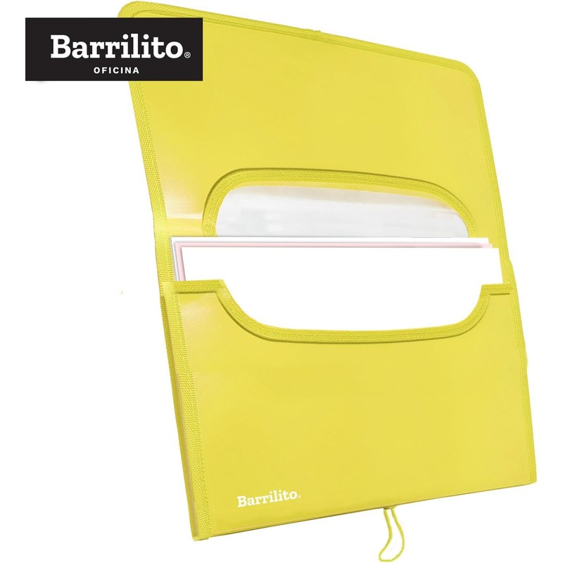 Barrilito Archivador Expandible Carta. 5 separaciones. X4N