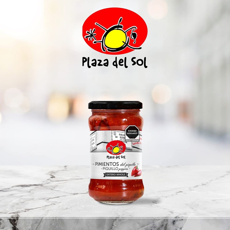 Plaza del Sol, Pimientos del Piquillo Enteros, 290 gramos