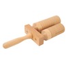 Chinese Bangzi Wooden Cylinder Clapper Treble Bass Percussion Musical Instruments