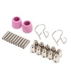 Plasma Cutting Torch Consumables Kit Electrode Contact Tip Ceramics Nozzle