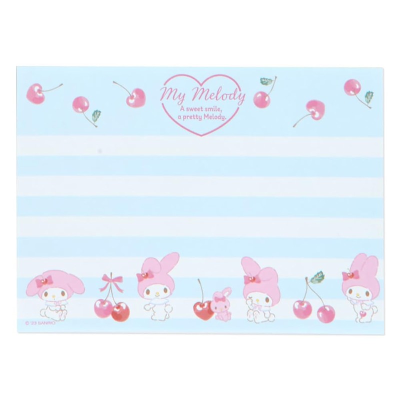 Sanrio 016951 My Melody 8 Design Notes