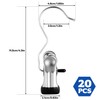26 Pcs Laundry Hooks, Portable Stainless Steel Clothes Pegs Extra