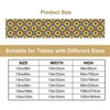 Farmhouse Sunflower Table Runner Flower Black White Checkered Background Art