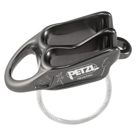 PETZL Reverso Multi-Purpose Beray/Lapel Device, Green, One Size Fits All