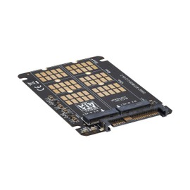 Tripp Lite U.2 to M.2 Adapter for M.2 PCIe 3.0 NVMe SSD, SFF-8639, Backward Compatible with PCIe 2.0 & 1.0, Supports B+M Key SATA and M-Key SSDs in 2242 2260 & 2280 Sizes, 1-Year Warranty (P970-U2M2)