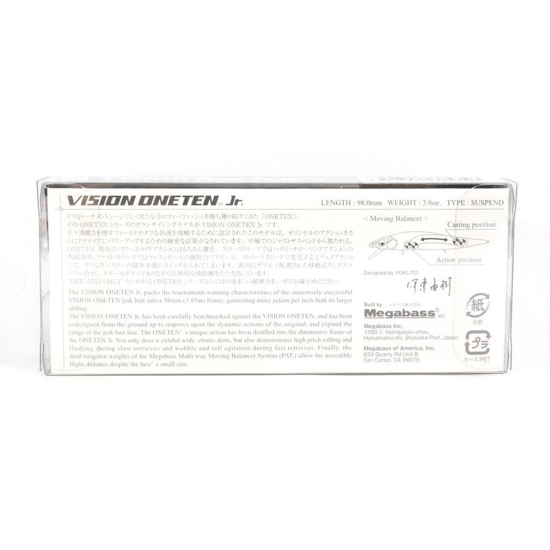 Megabass Vision ONETEN Jr. MG Western Crown Lure