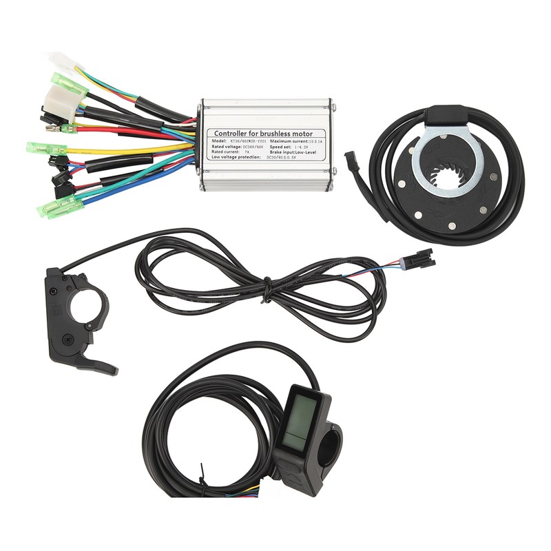Electric Bike Conversion Kit Professional KT 15A Controller LCD4 Panel