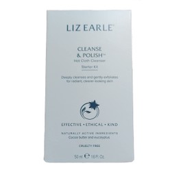 Liz Earle Cleanse and Polish Hot Cloth Cleanser 50ml With One Pure Cotton Cloth