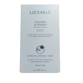 Liz Earle Cleanse and Polish Hot Cloth Cleanser 50ml With One Pure Cotton Cloth