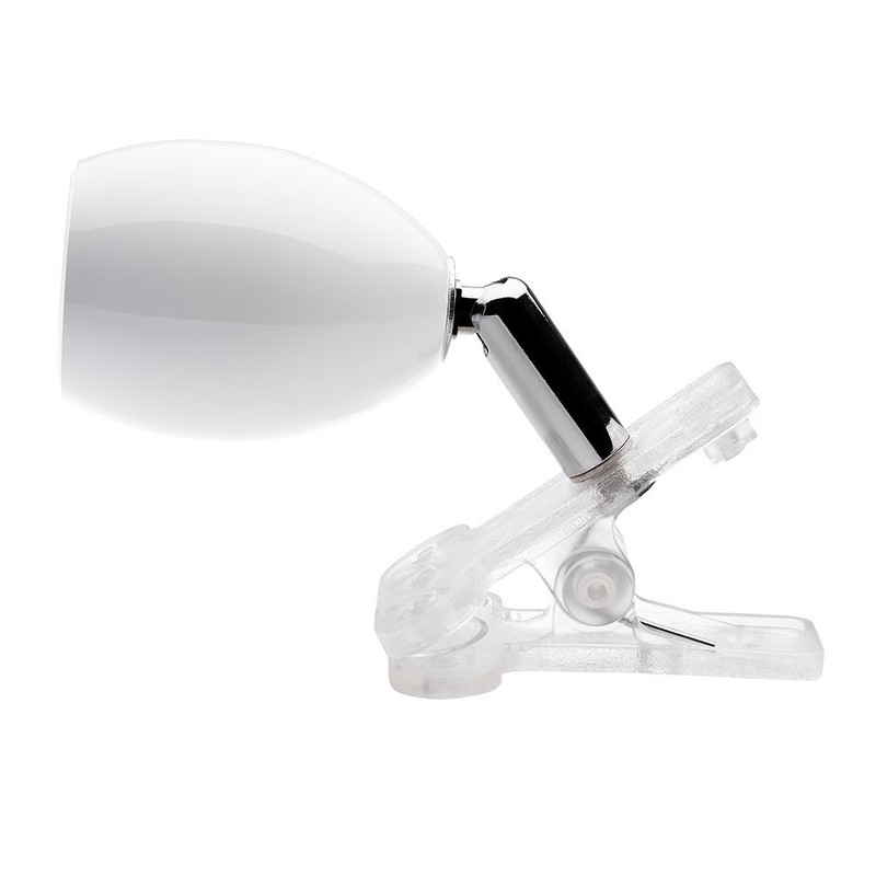 Newhouse Lighting NHCLP-JO-WH Joe LED Clip On Lamp & Reading