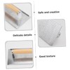 VICASKY Manual Aluminum Grill Press Portable Rectangle Burger Patty Maker
