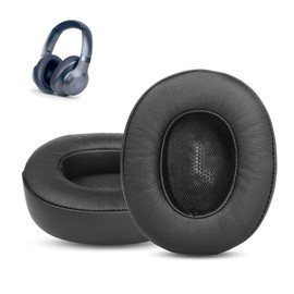 XRHTONG Prime Ohrpolster Ersatz kompatibel mit JBL Everest Elite 750NC Noise Cancelling Kopfhörern Ohrpolster Kissen (Protein-Leder/Memory-Schaum)