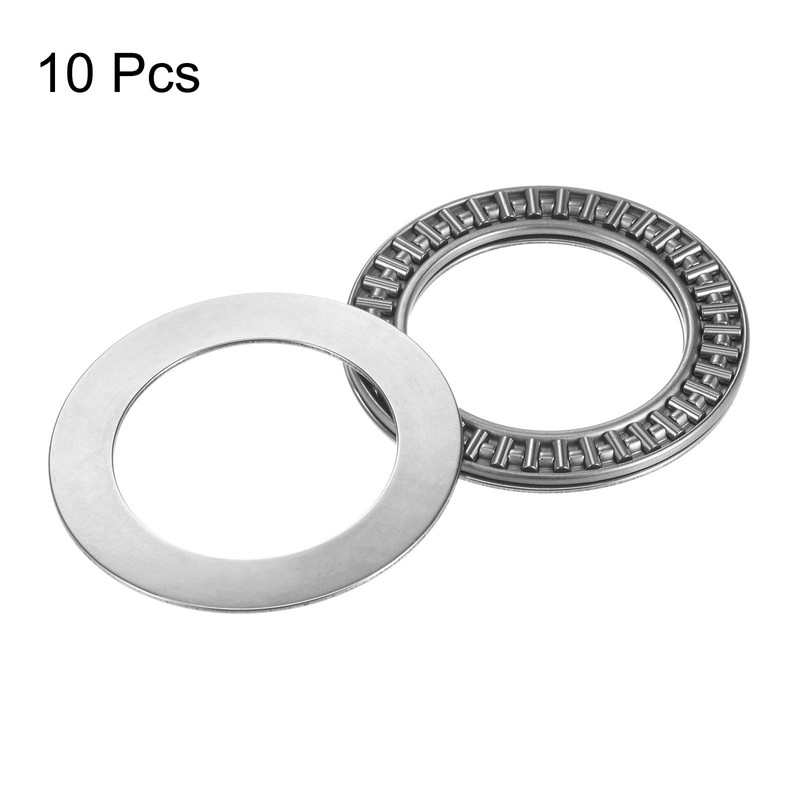 sourcing map AXK3552 Axial Needle Roller Bearing with Washers 35mm