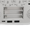 Digital Clock LED Alarm Big Digits Color Display Dimmable Adjustable