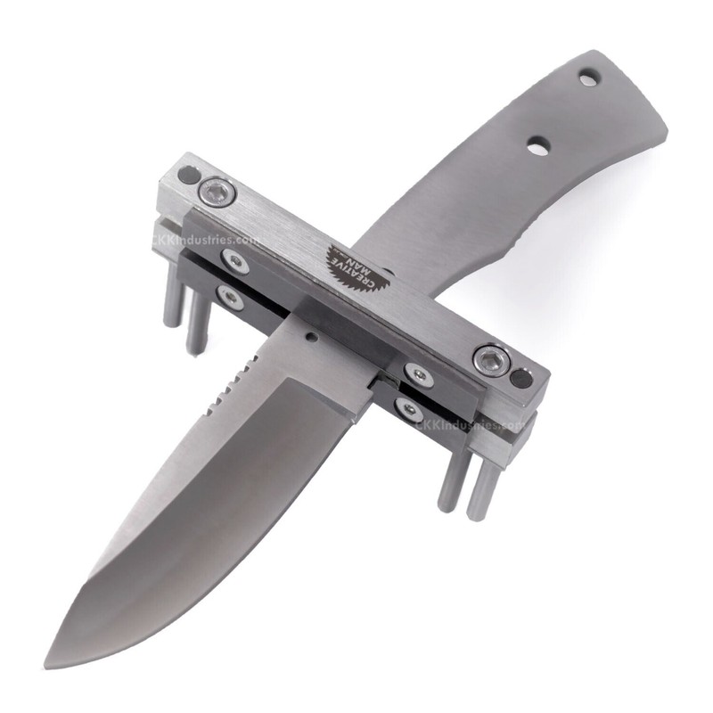 KnifeKits.com Creative Man File Guide - Stainless Steel - (2.75