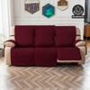 Genina Waterproof Reclining Couch Cover for 3 Seater Non-Slip, Washable