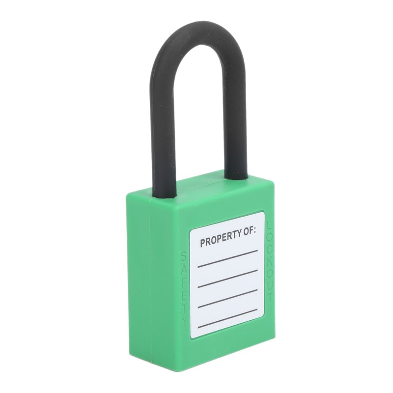 10Set 38mm/1.5in Safety Padlock Engineering Insulation DustProof for Factories Construction