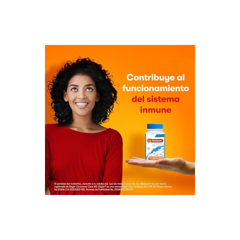 Redoxon 500mg Vitamina C, Prevención y Tratamiento de la Gripa