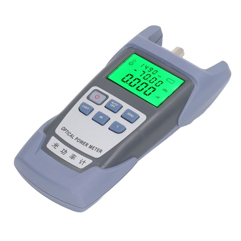 Optical Power Meter 7 Wavelengths Support Standard 2.5mm Interface Fiber