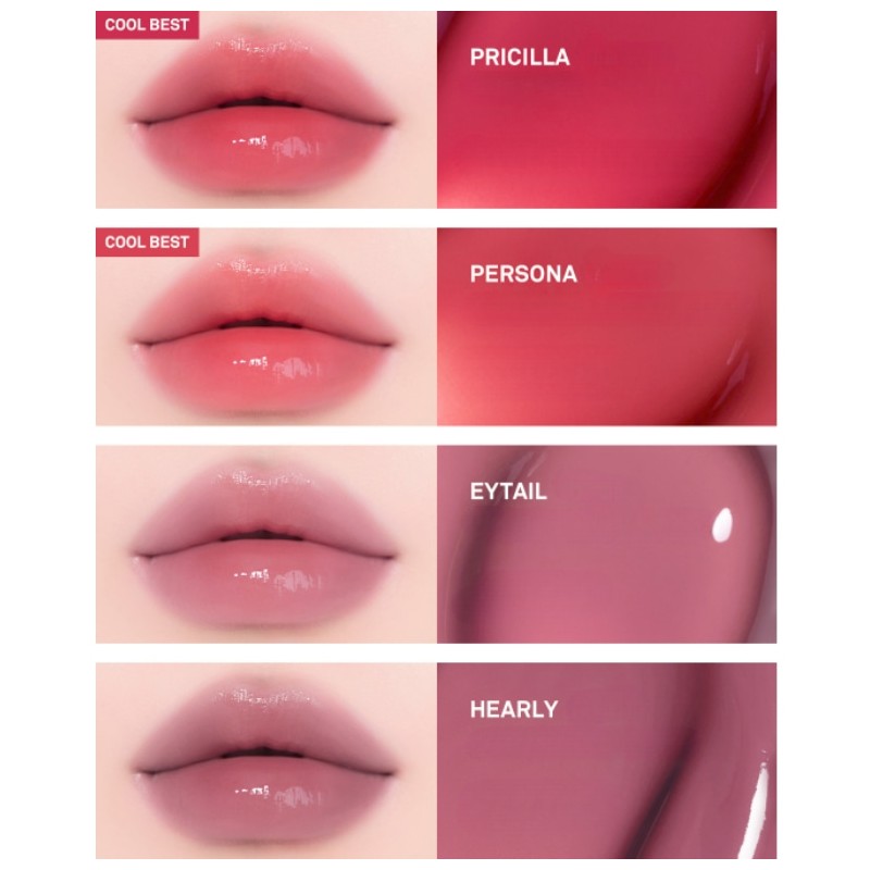 NAMING Glowy Heart Lip Tint Mini 1.5g, Color:WANNY