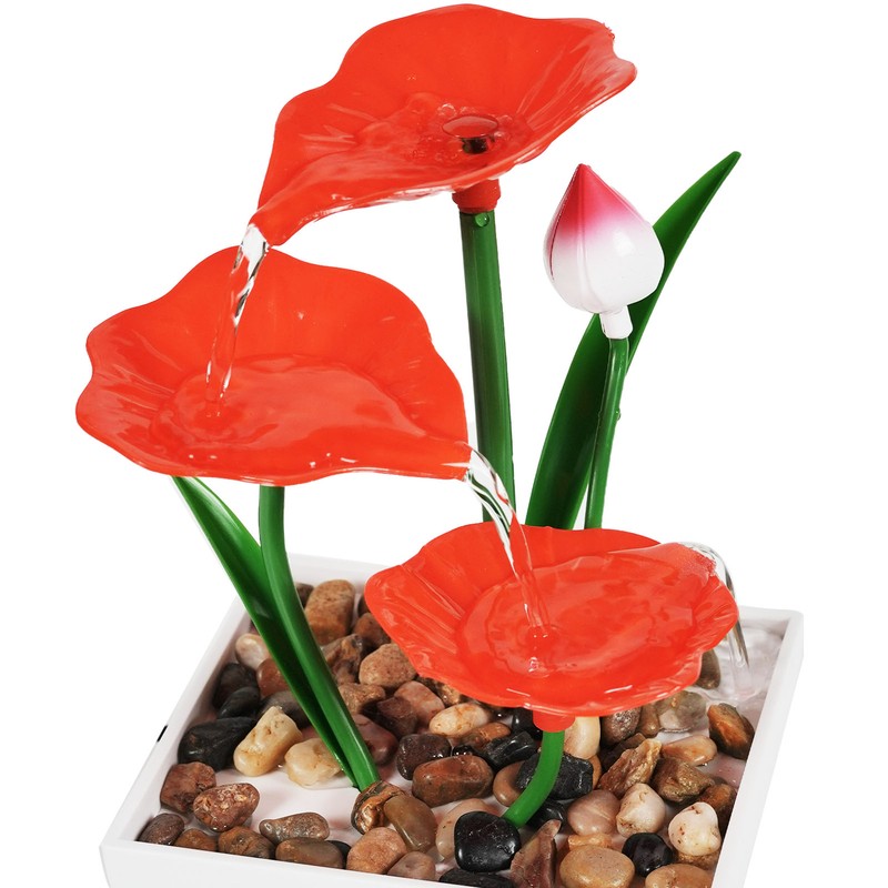 Desktop Fountain Ornament Indoor Small DIY Tabletop Circulating Waterfall Decoration