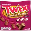 TWIX Minis Cookie Dough Milk Chocolate Bars, Sharing Size, 7.7