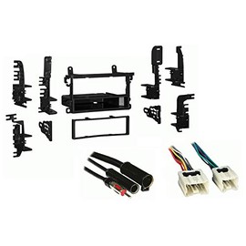 Harmony Audio Radio Install Bundle Fits Nissan Frontier 1998-2001 with Metra 99-7417 Single DIN Dash Kit