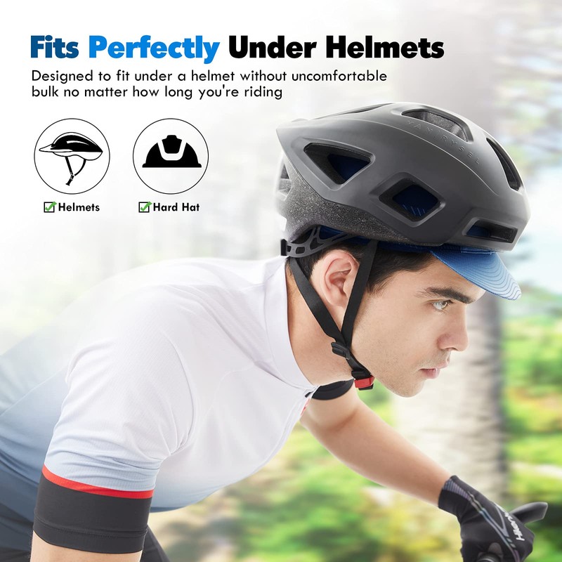 Hikenture Gorra de ciclismo para hombres y mujeres, sombrero de