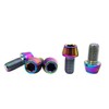 RISON-Titanium 5 pieces titanium bicycle stem screws, M6 x 1.0